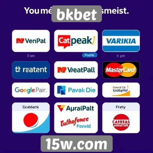 variedade de métodos de pagamento no bkbet